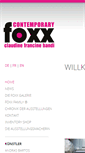 Mobile Screenshot of foxxgalerie.com